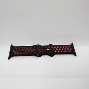 Black & Red Apple Watch Band - 42/44/45 mm